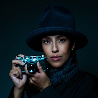 Andi with Leica M 3 and Yamamoto Coat